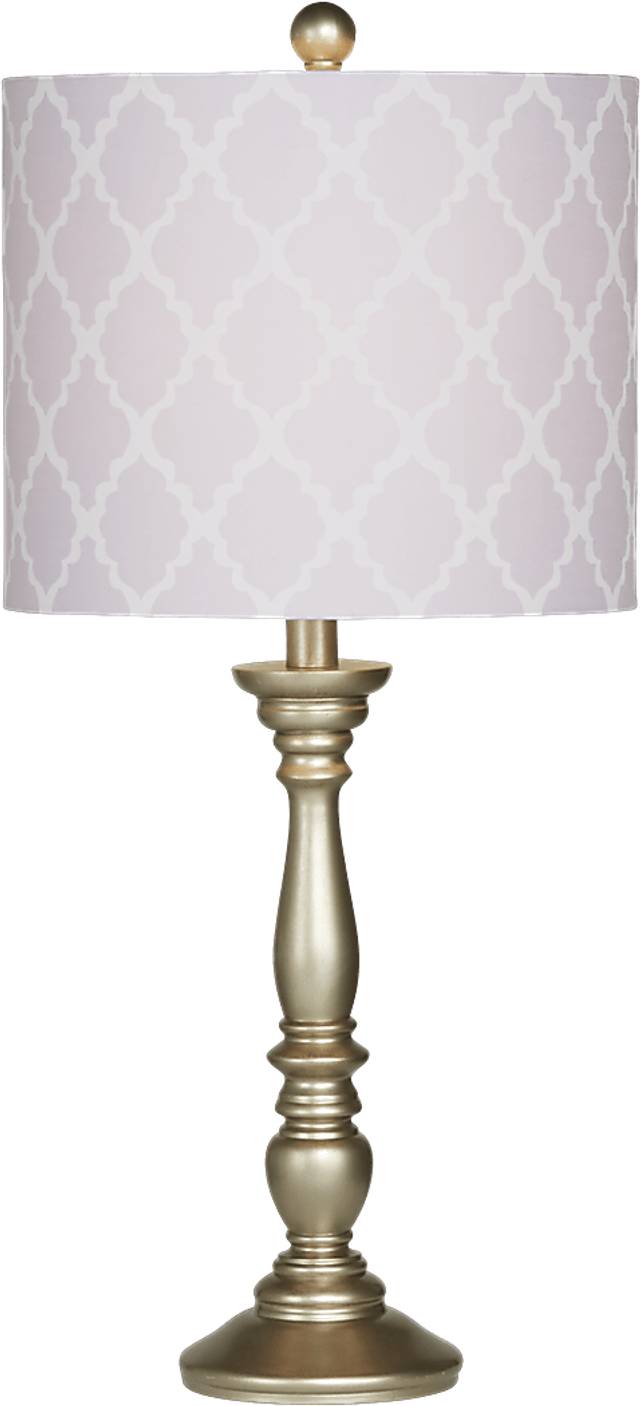 Kids Mirabella Purple Lamp - Thumbnail - Image 1