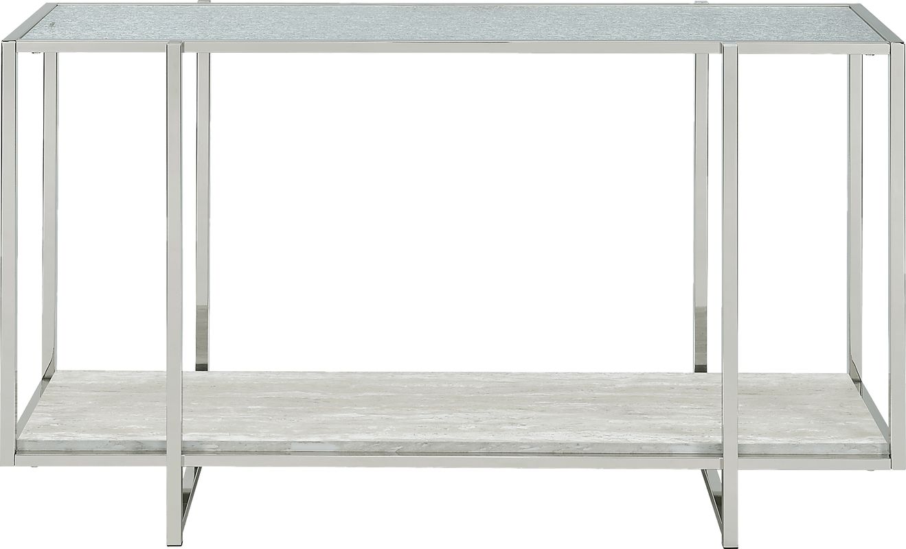 Mirage Silver Sofa Table