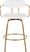 Mirahill I White Counter Height Stool, Set of 2