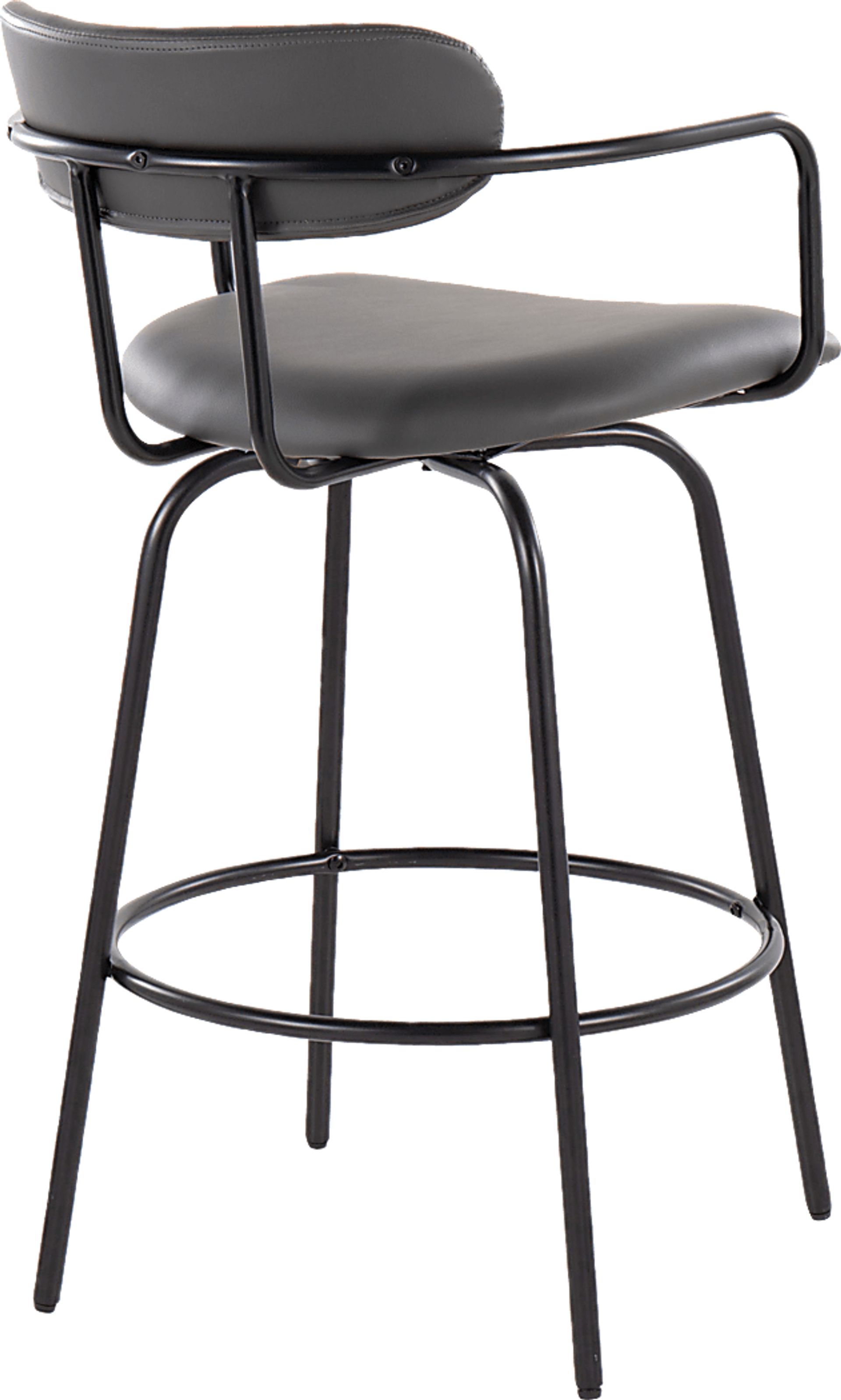 Mirahill II Gray Counter Height Stool, Set of 2 - Image 7