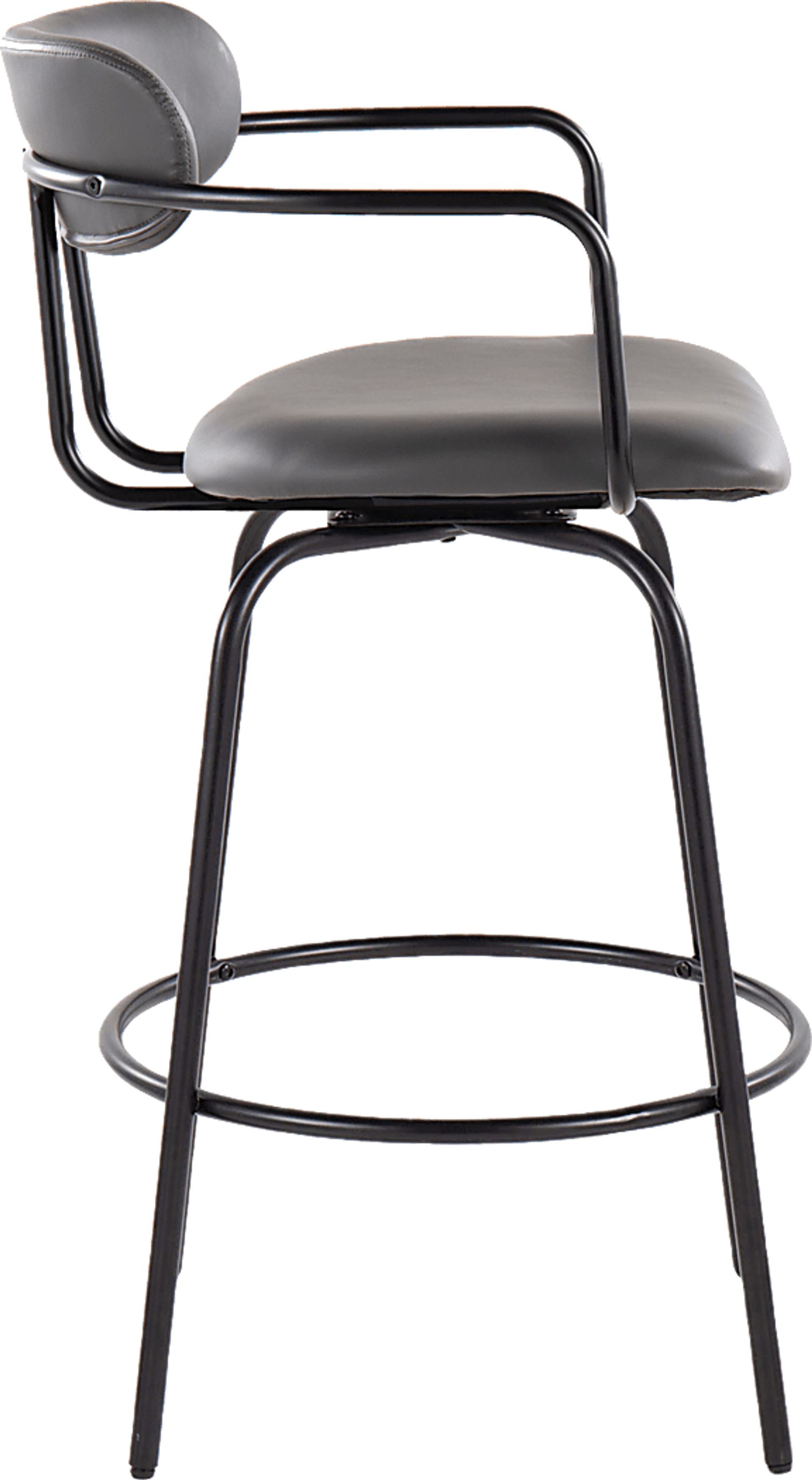 Mirahill II Gray Counter Height Stool, Set of 2 - Image 10