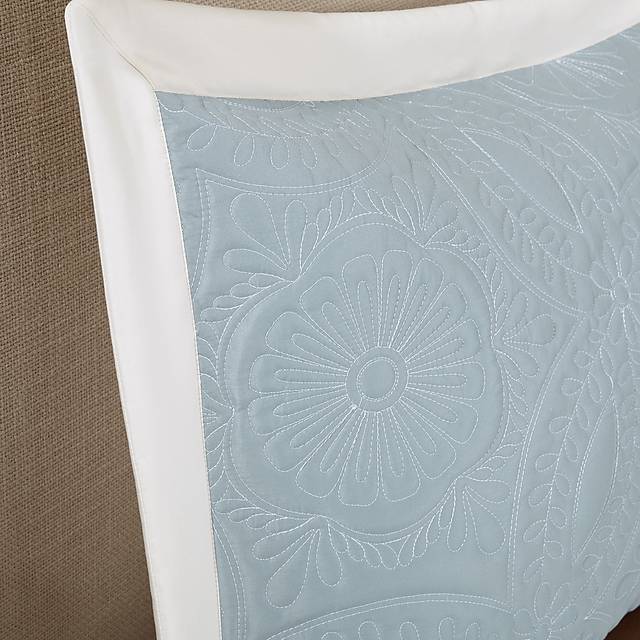 Miral Blue 5 Pc King Bed Sheet Set - Thumbnail - Image 4