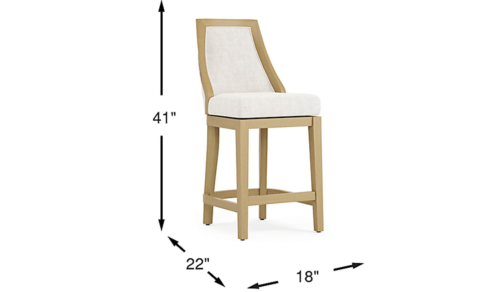 Dimension Image. Please refer to the Dimension Tab on this page for dimension details.