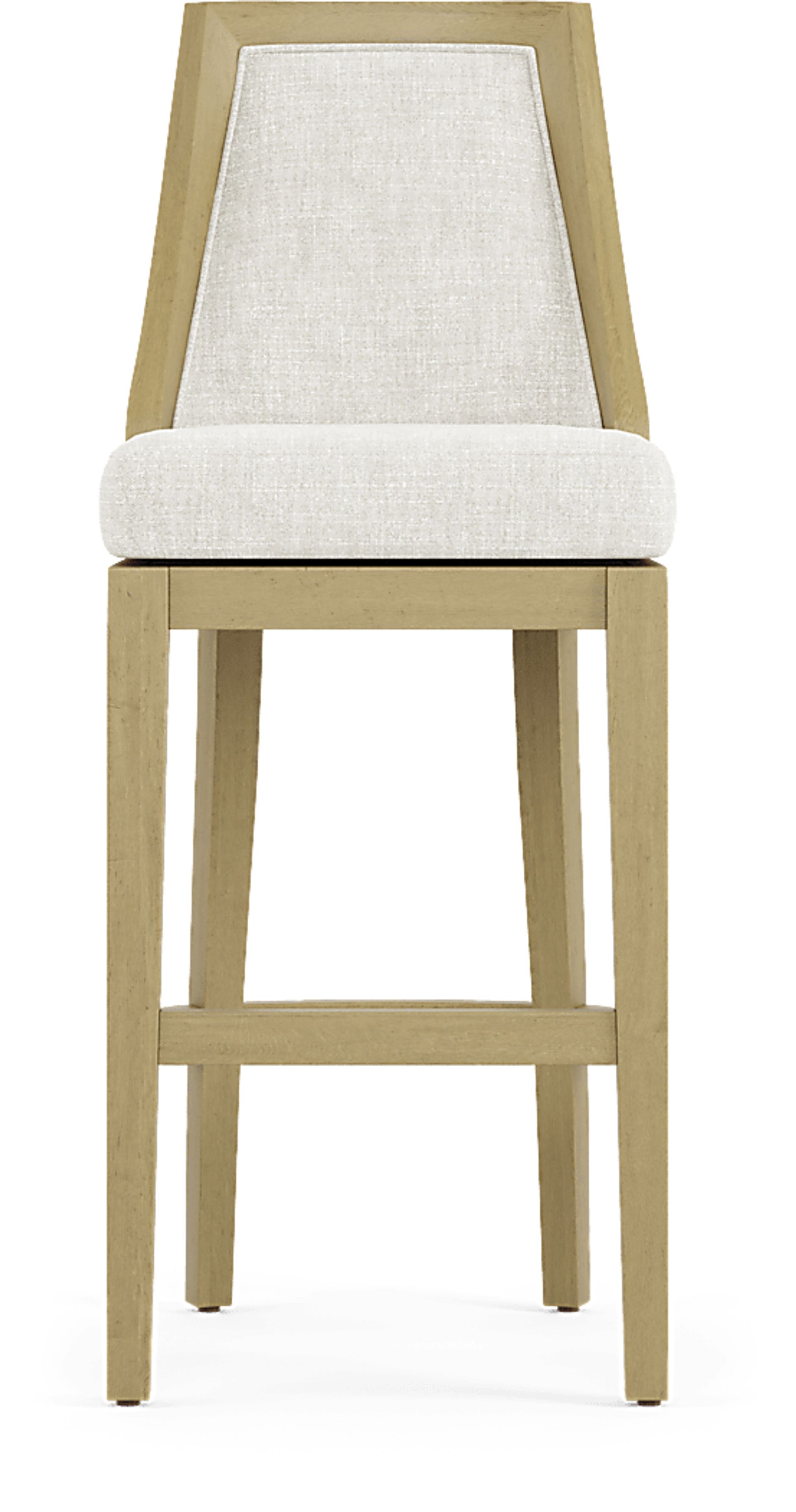 Miramar Oak Swivel Barstool - Image 2