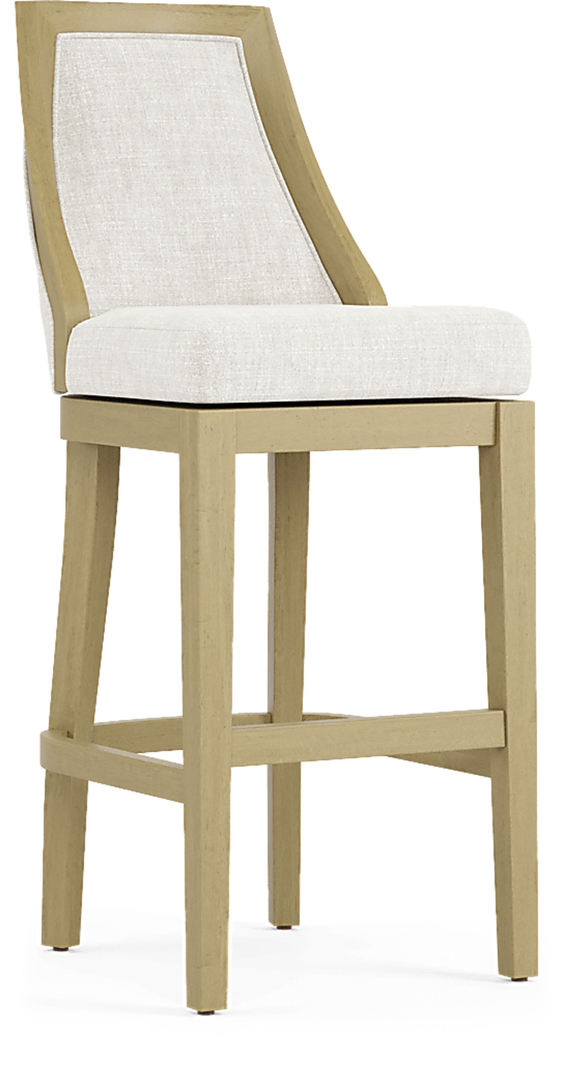 Miramar Oak Swivel Barstool - Image 1