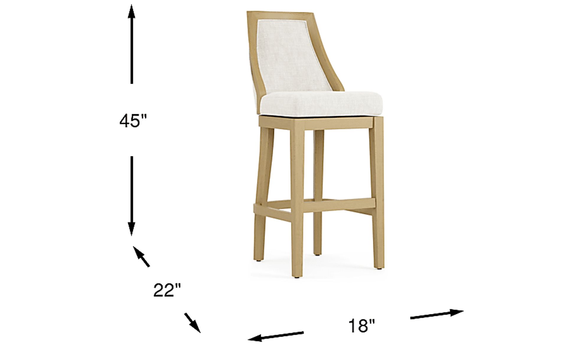 Dimension Image. Please refer to the Dimension Tab on this page for dimension details.