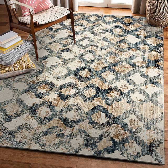 Mirano Blue 5'1 x 7'6 Rug - Thumbnail - Image 4
