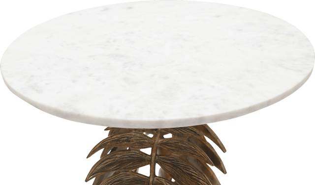 Mireille White Accent Table - Thumbnail - Image 5