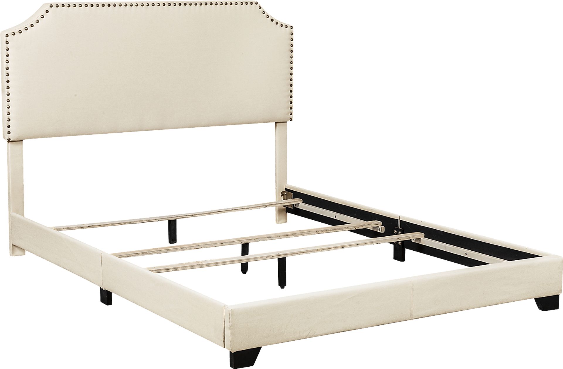 Miriam Beige Queen Bed - Image 4