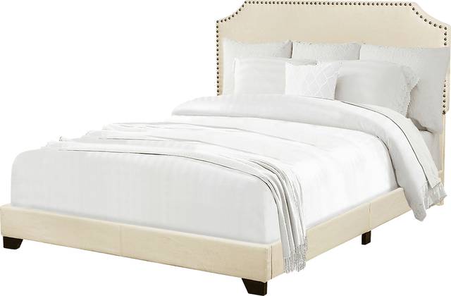 Miriam Beige Queen Bed - Thumbnail - Image 5