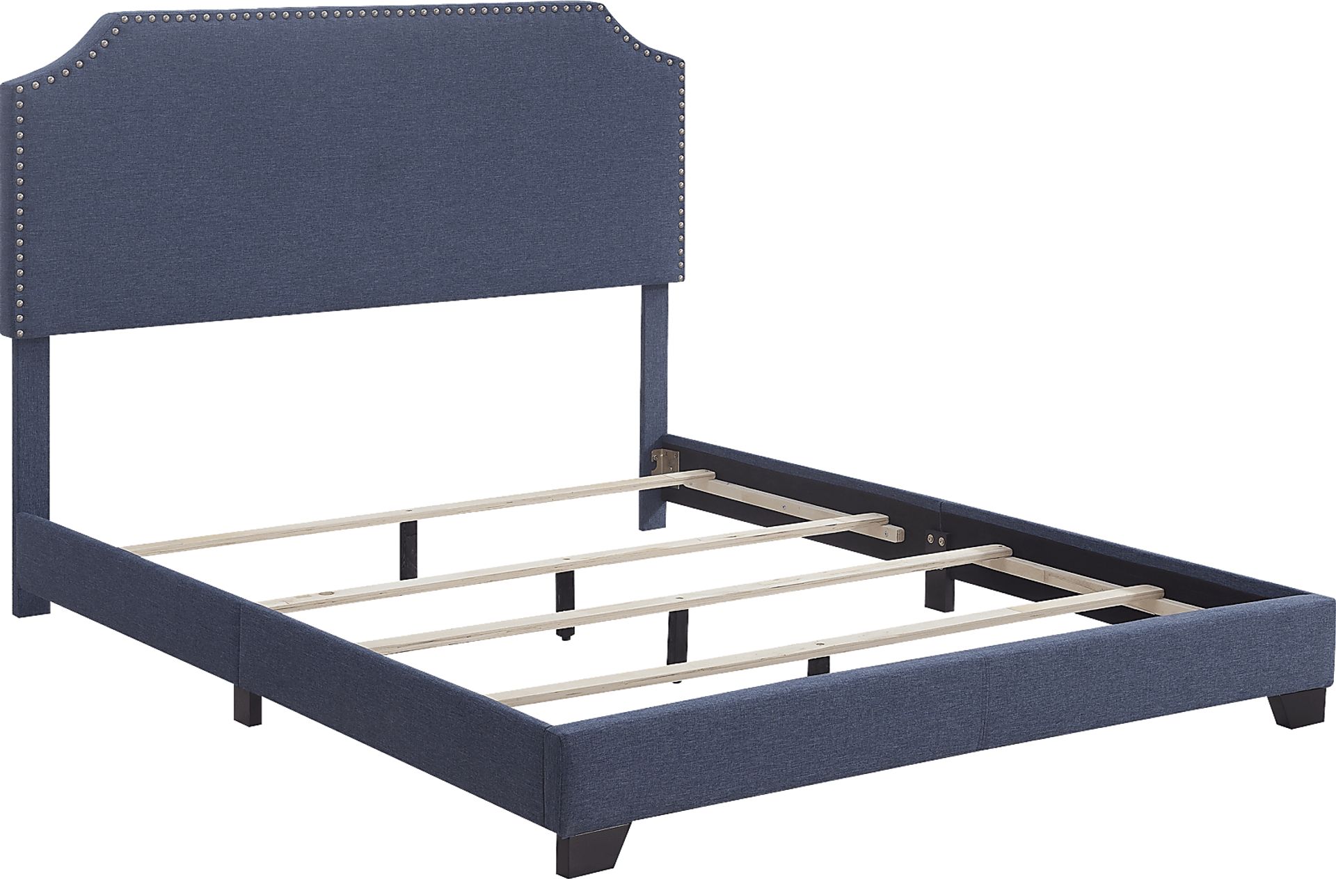 Miriam Blue Queen Bed - Image 3