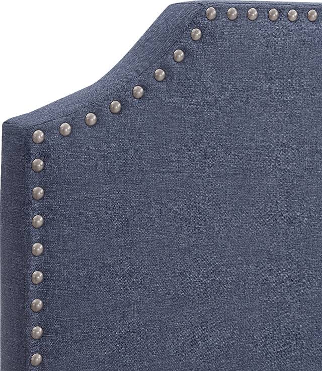 Miriam Blue Queen Bed - Thumbnail - Image 7