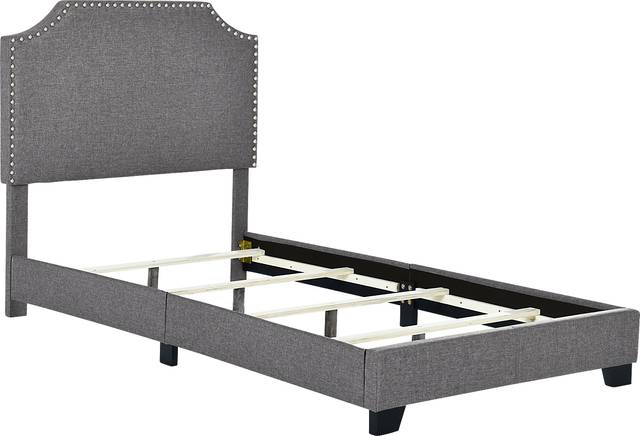 Miriam Gray Twin Bed - Thumbnail - Image 3
