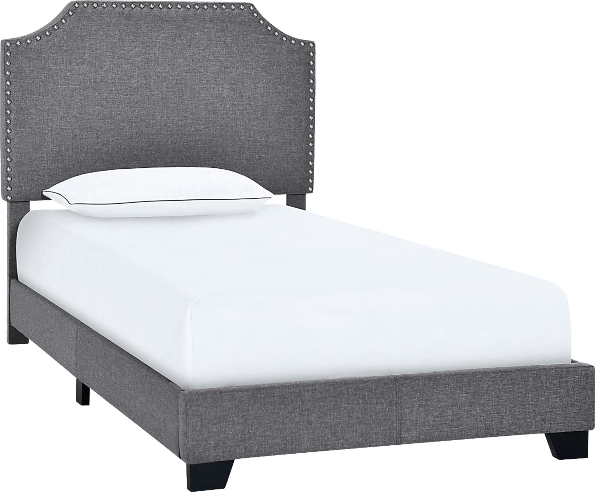 Miriam Gray Twin Bed - Image 1