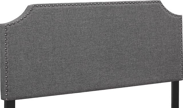 Miriam Stone King Upholstered Bed - Thumbnail - Image 3