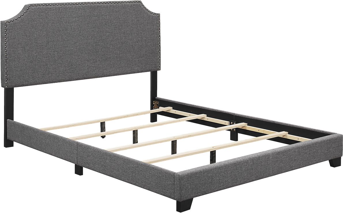 Miriam Stone King Upholstered Bed