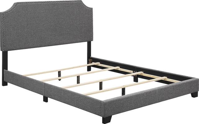 Miriam Stone Queen Upholstered Bed - Thumbnail - Image 2