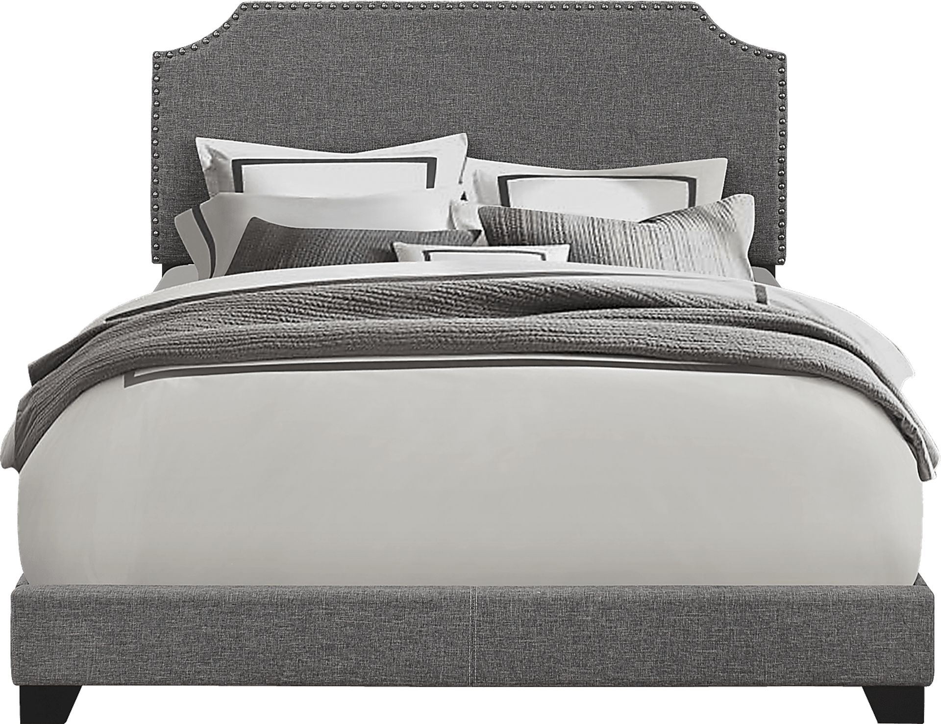 Miriam Stone Queen Upholstered Bed - Image 1
