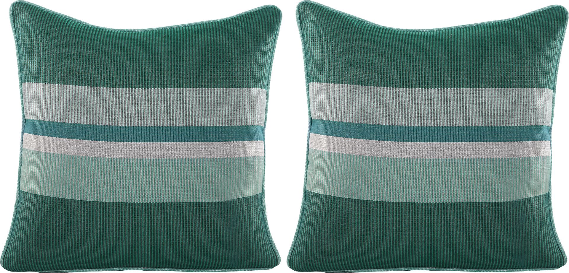 Mirra Blue Indoor/Outdoor Accent Pillow, Set of Two - Image 1