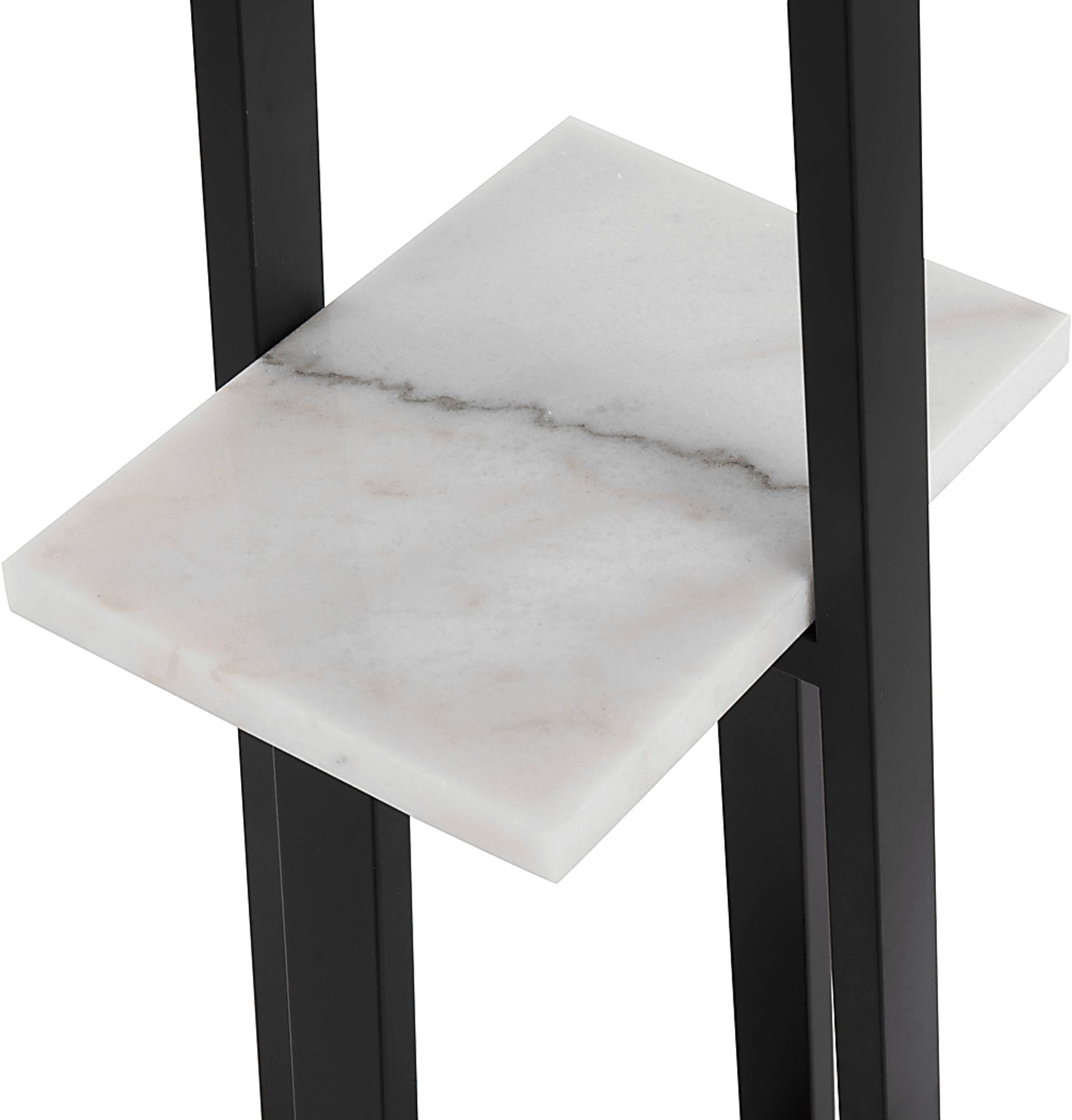 Misa Bend Black Floor Lamp - Image 7