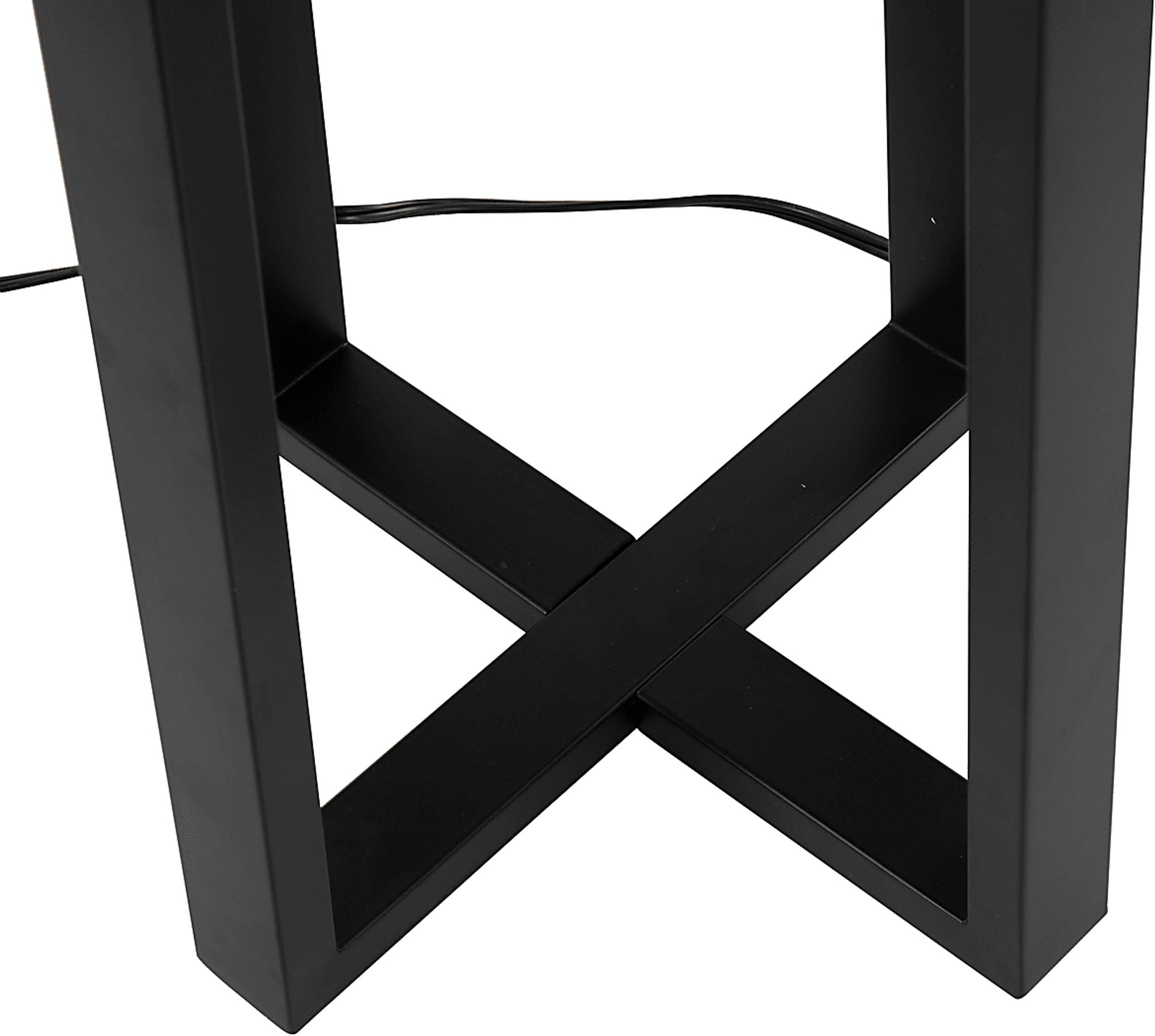 Misa Bend Black Floor Lamp - Image 8