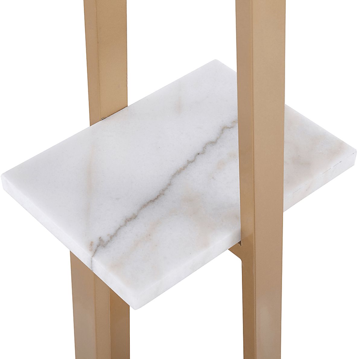 Misa Bend Gold Floor Lamp