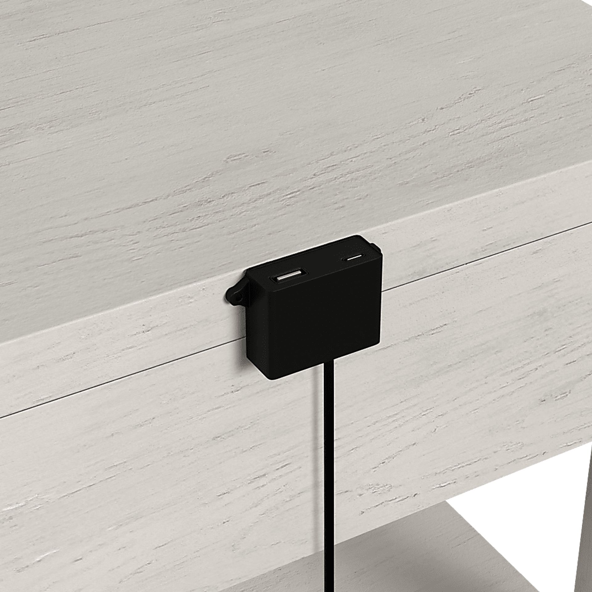 Misak White End Table - Image 8