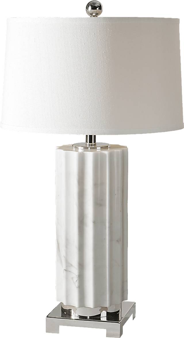 Misha Trail White Lamp - Thumbnail - Image 1