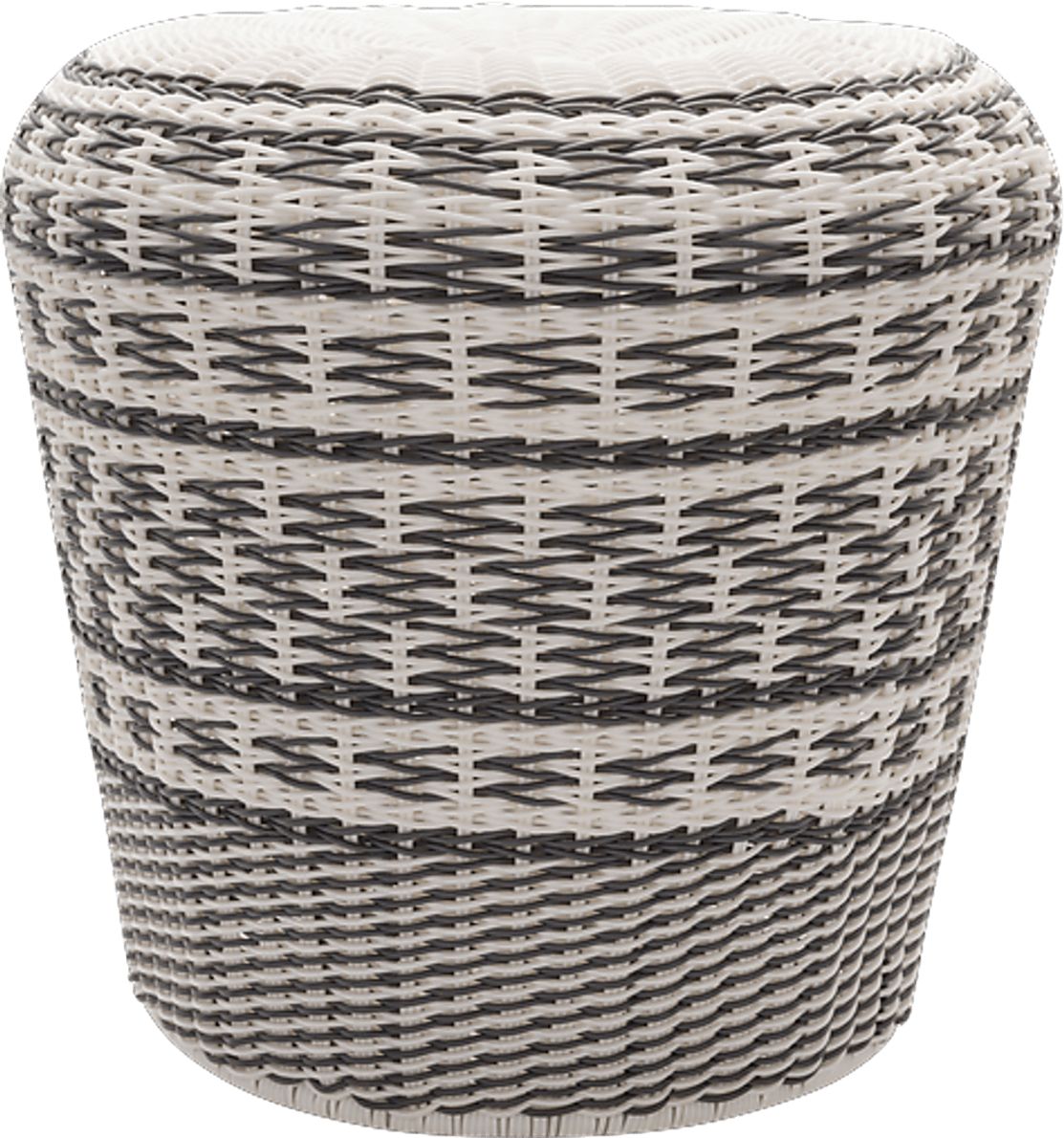 Mishal Gray Outdoor Stool
