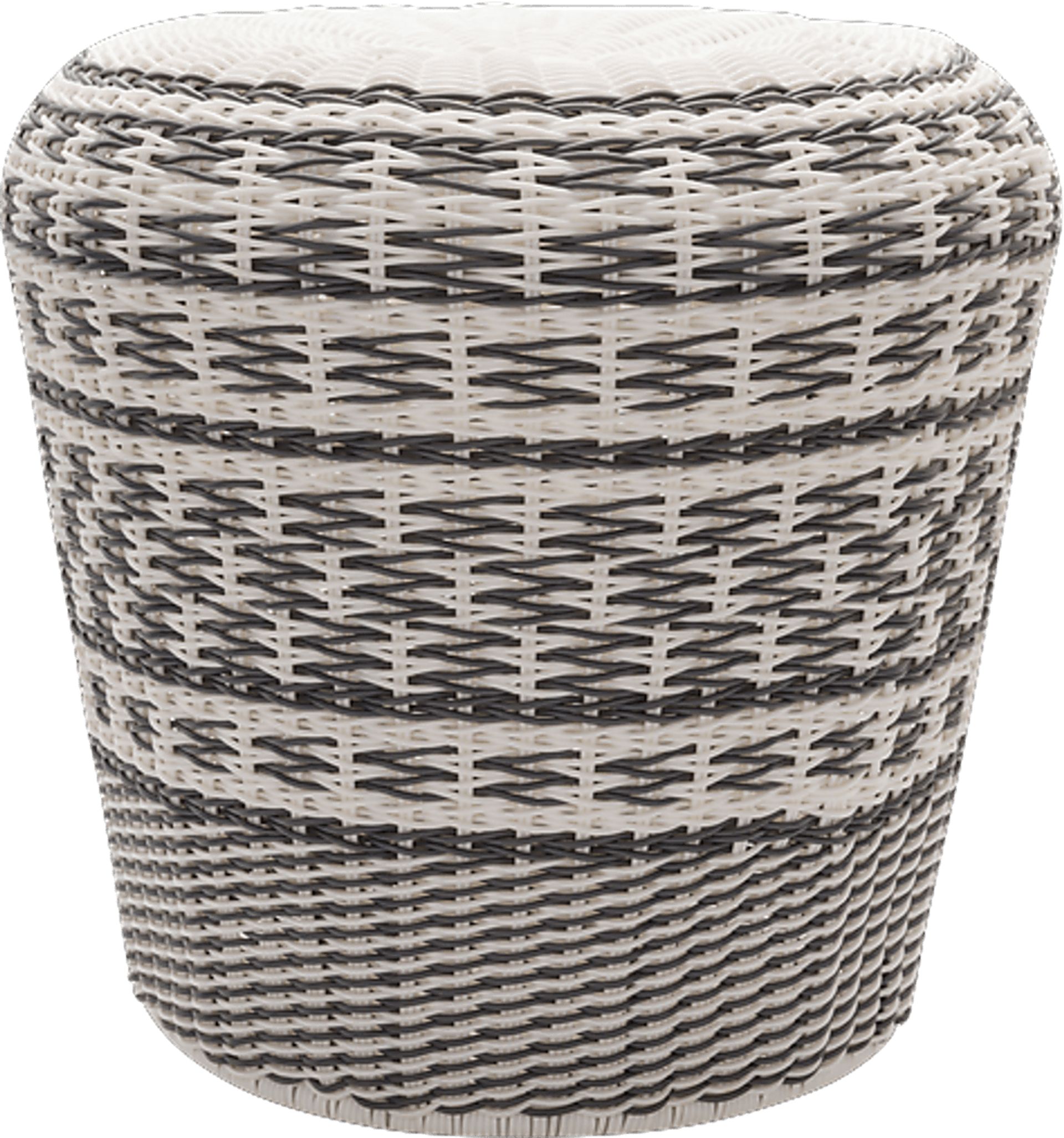 Mishal Gray Outdoor Stool - Image 1