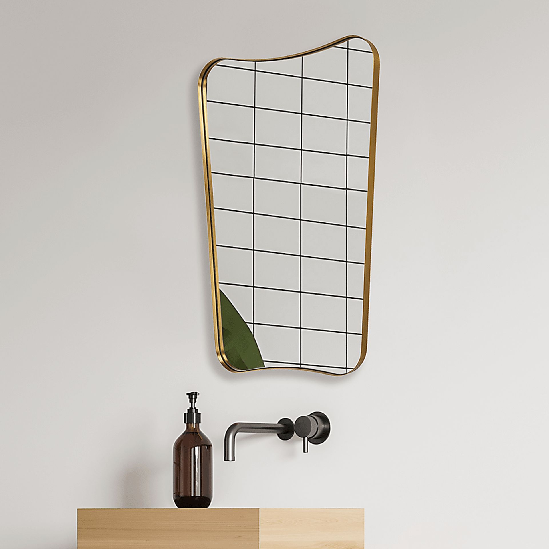 Misshaki Gold Mirror - Image 5