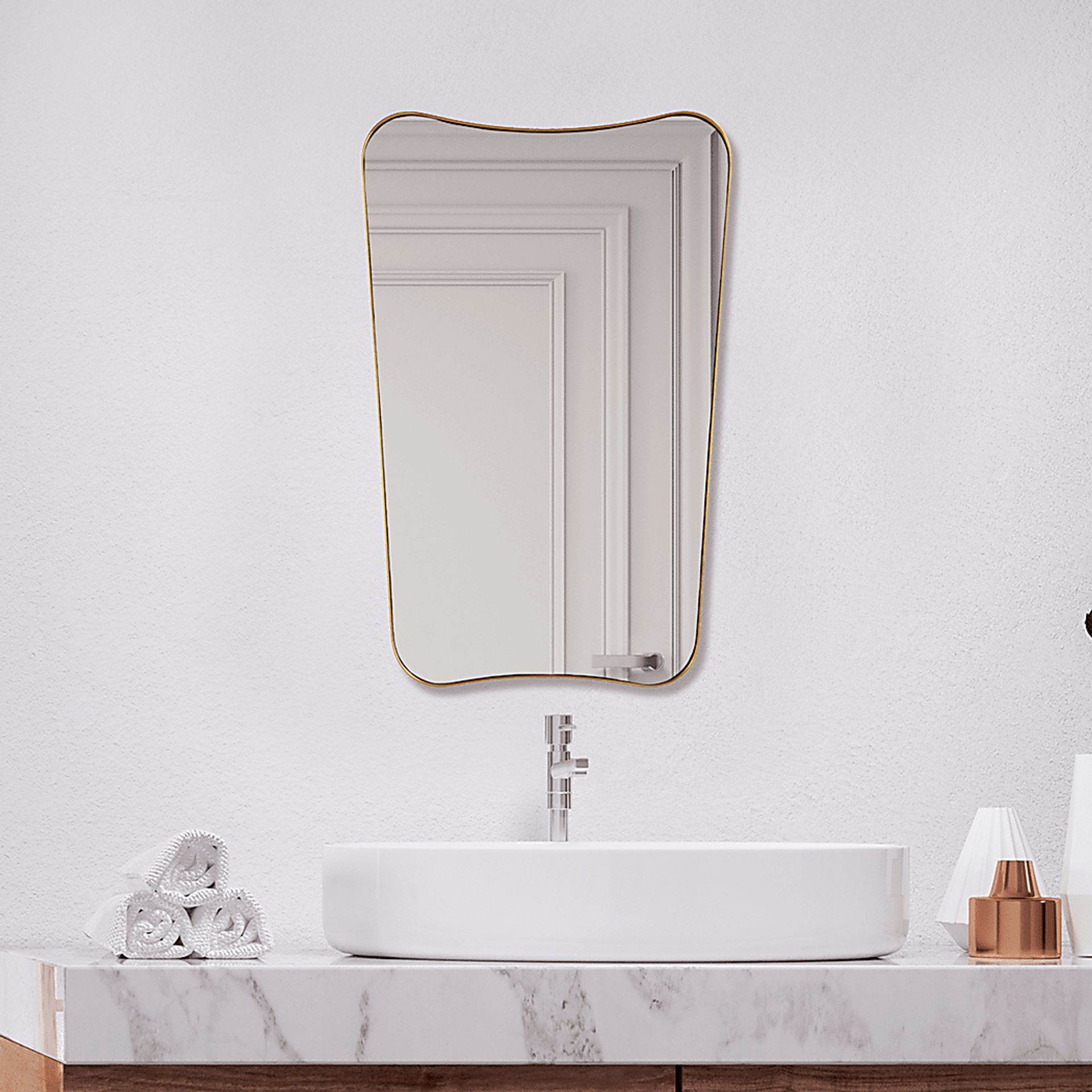 Misshaki Gold Mirror - Image 6