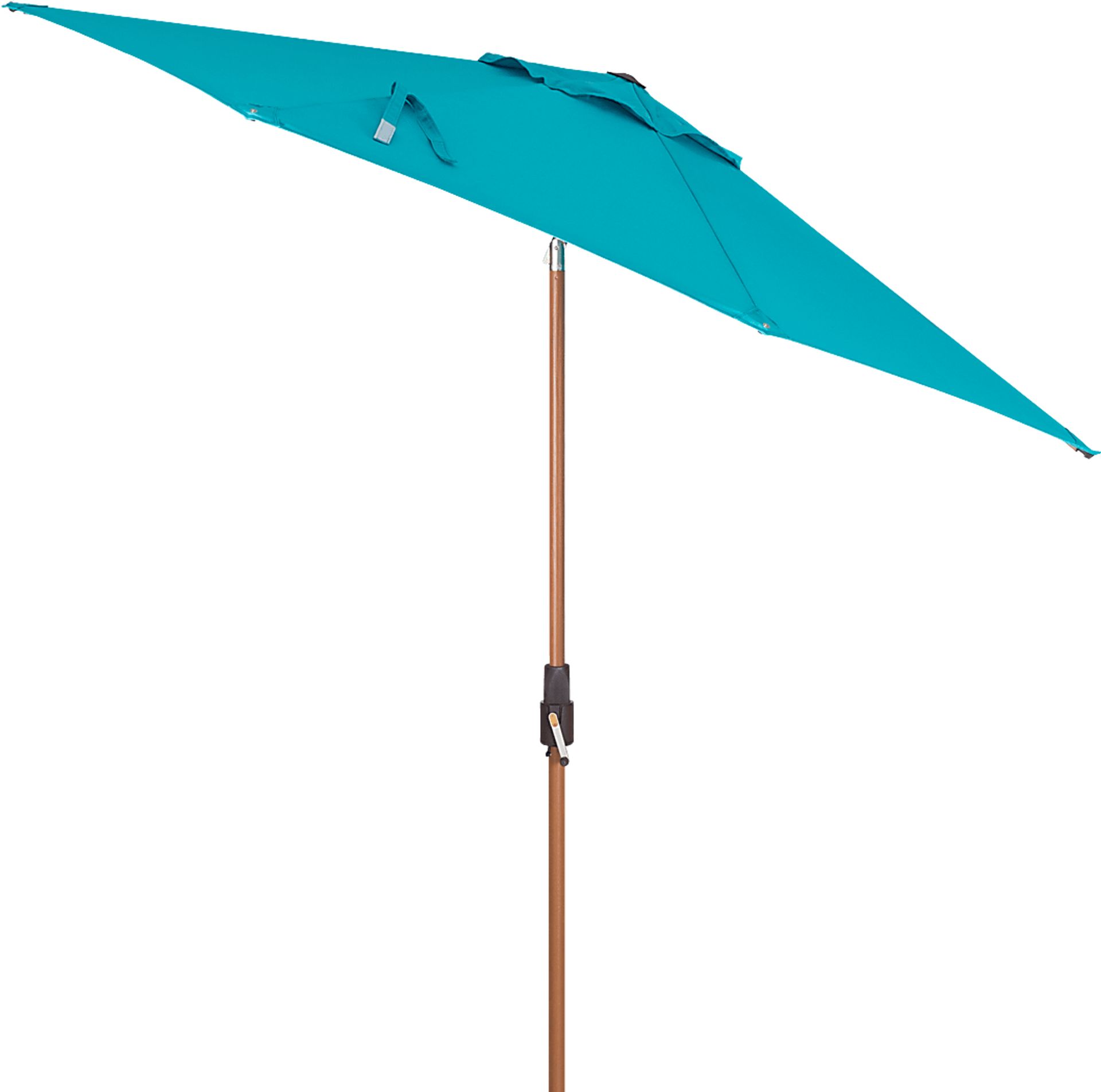 Mission Viejo Natural Finish 9' Octagon Aruba Outdoor Umbrella - Image 2