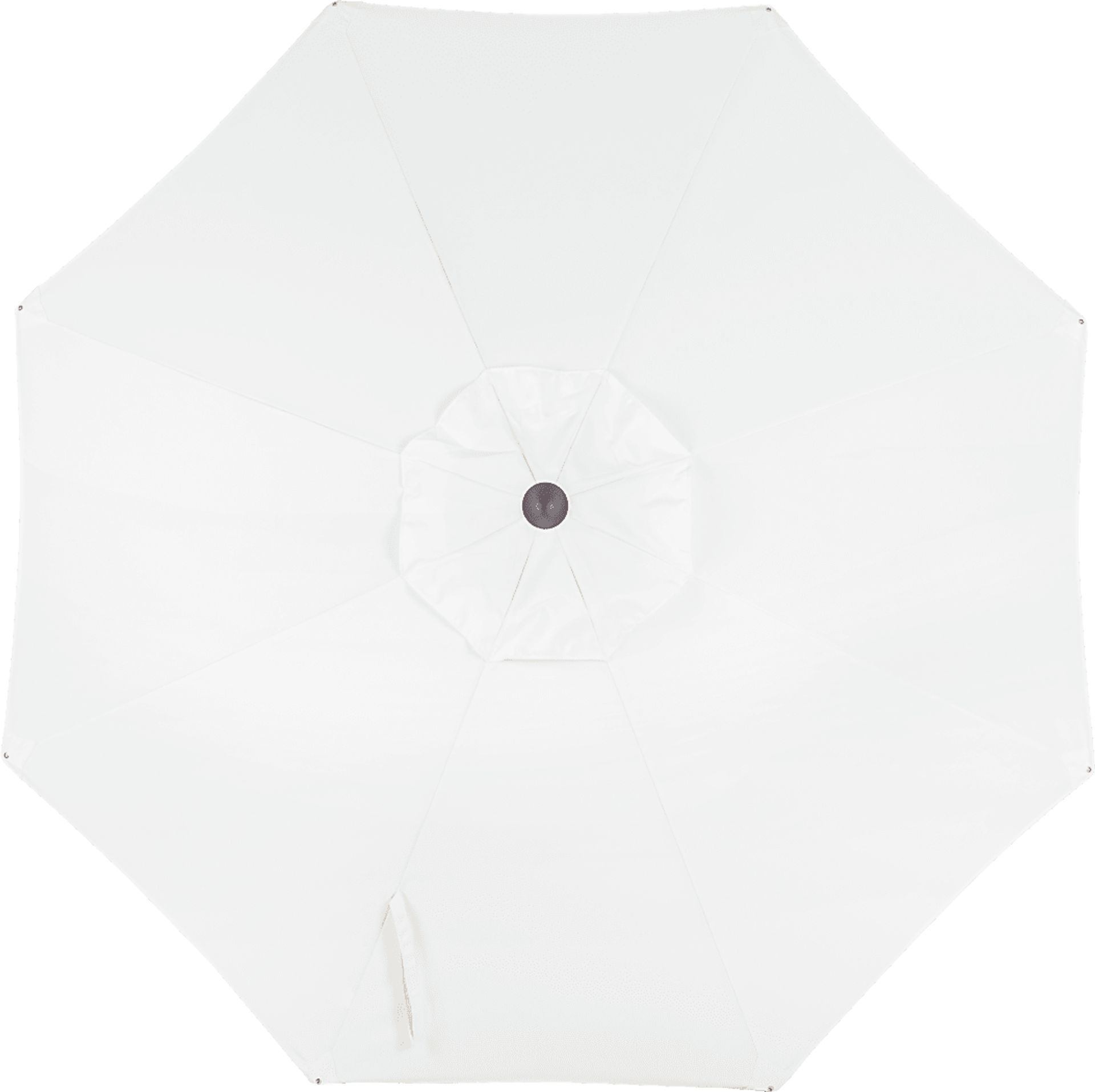 Mission Viejo Natural Finish 9' Octagon Natural Outdoor Umbrella - Image 3