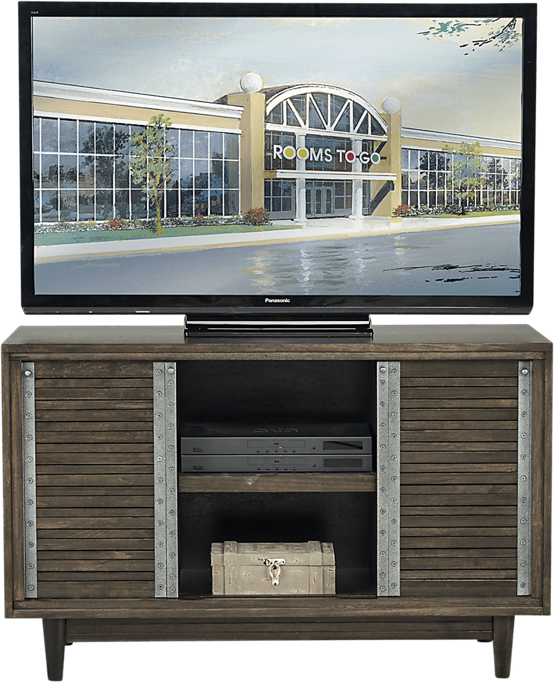 Mitchell Place Brown 48 in. Console - Image 3