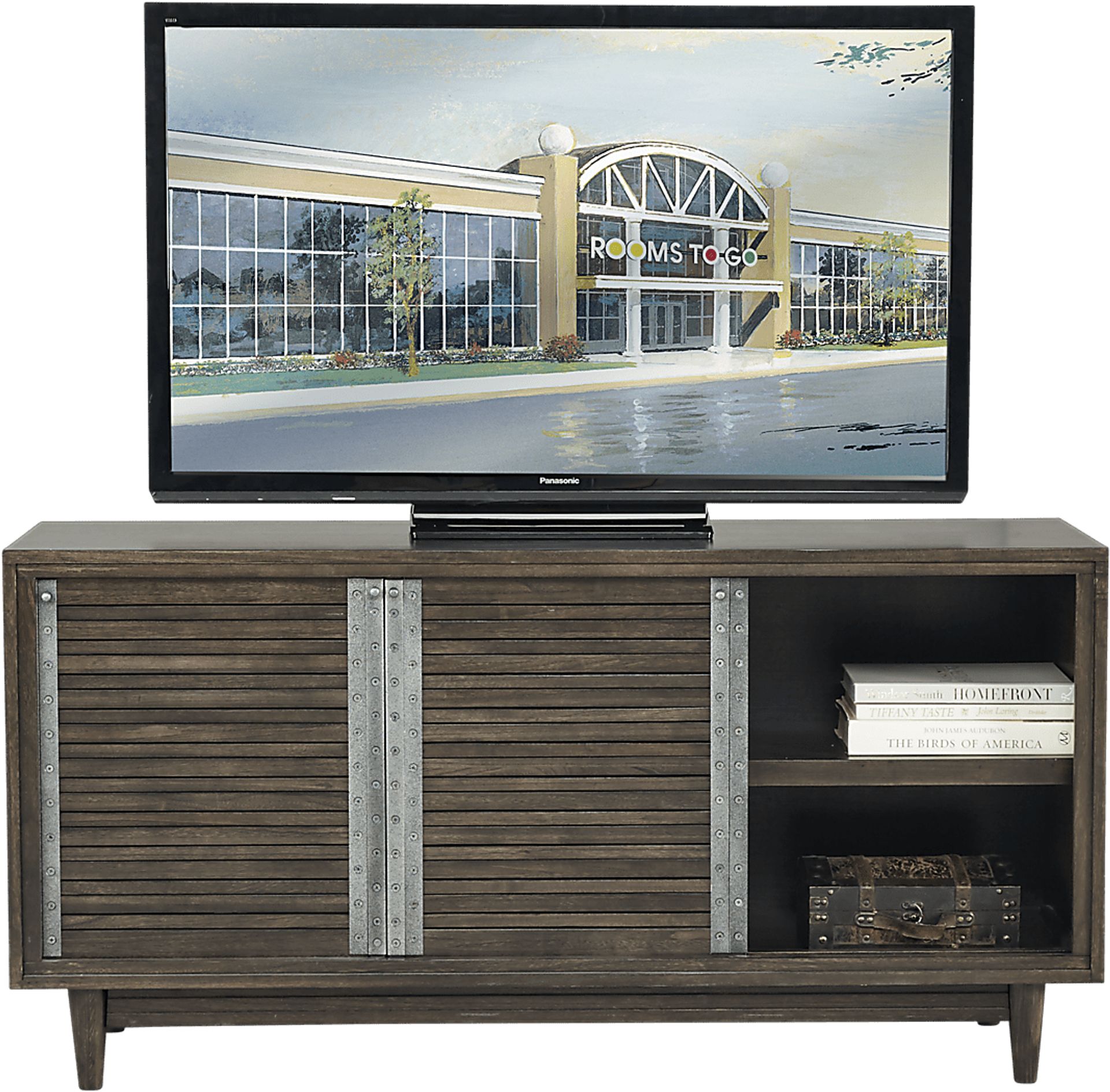 Mitchell Place Brown 60 in. Console - Image 2