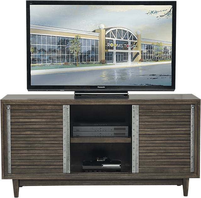 Mitchell Place Brown 60 in. Console - Thumbnail - Image 3