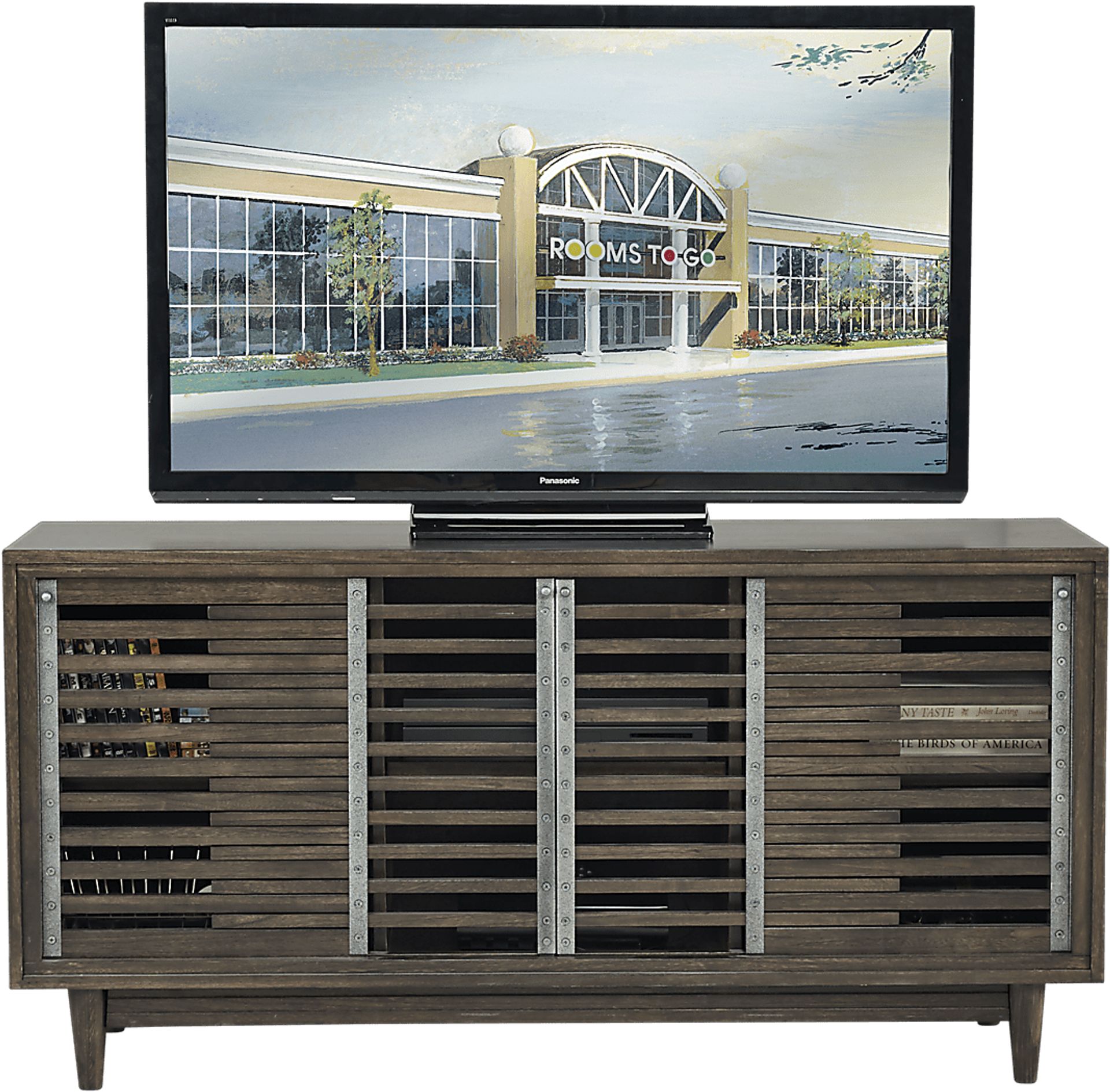Mitchell Place Brown 60 in. Console - Image 1