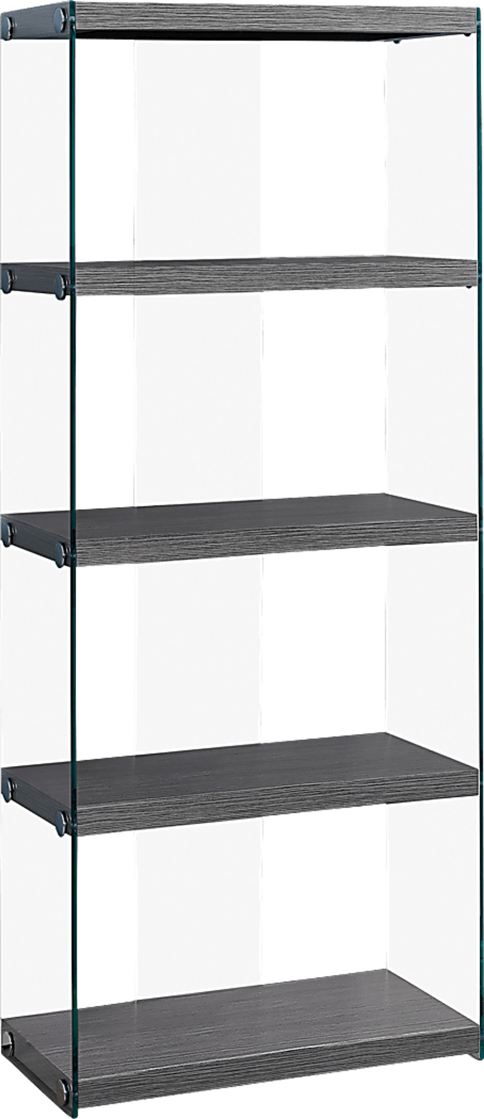 Mitchwin Charcoal Bookcase - Image 1
