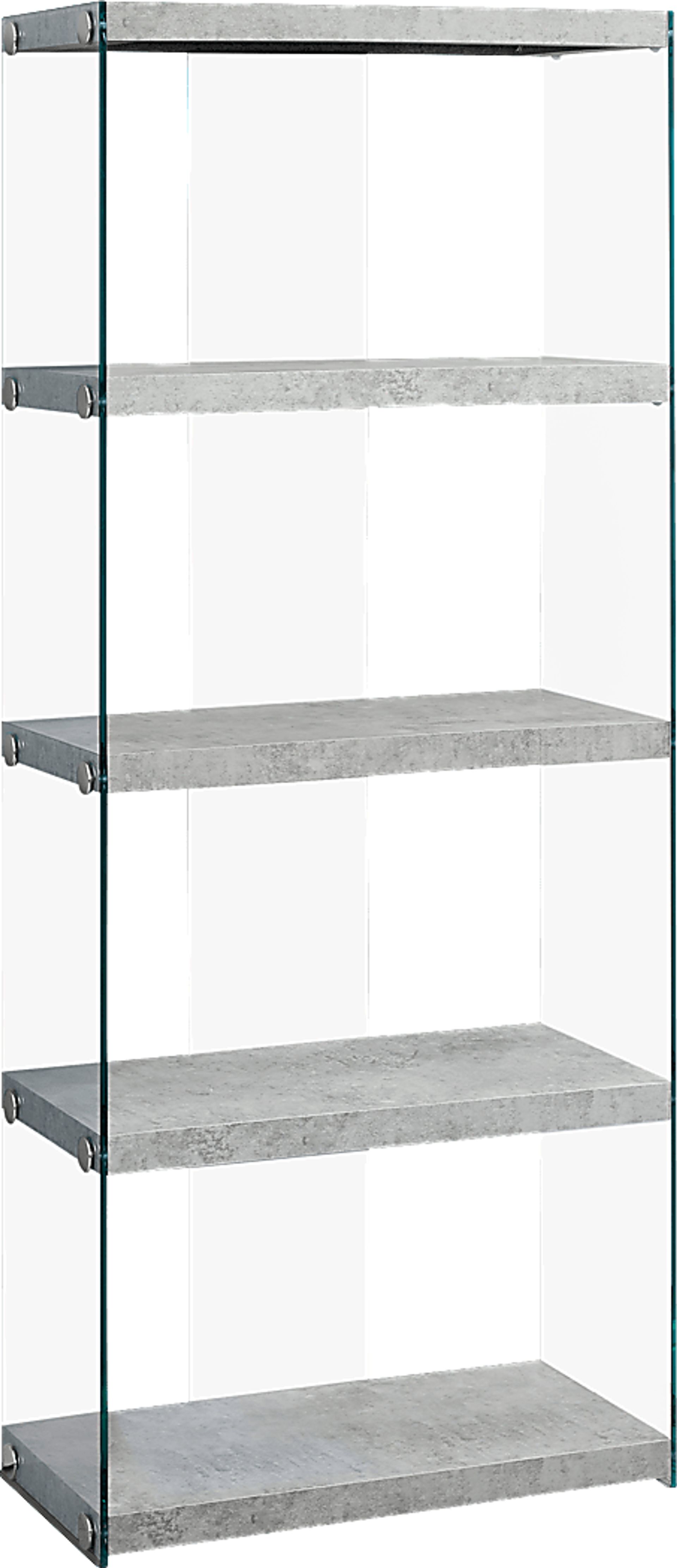Mitchwin Gray Bookcase - Image 1