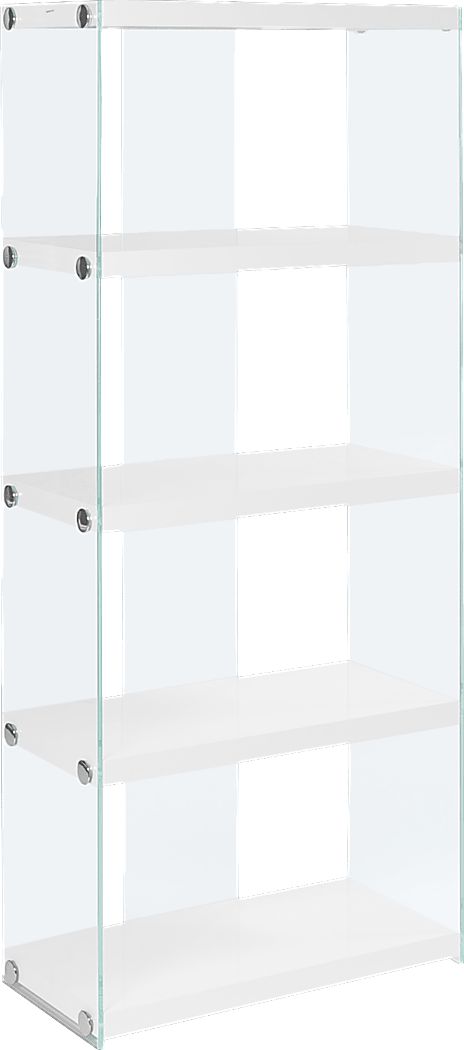 Mitchwin White Bookcase