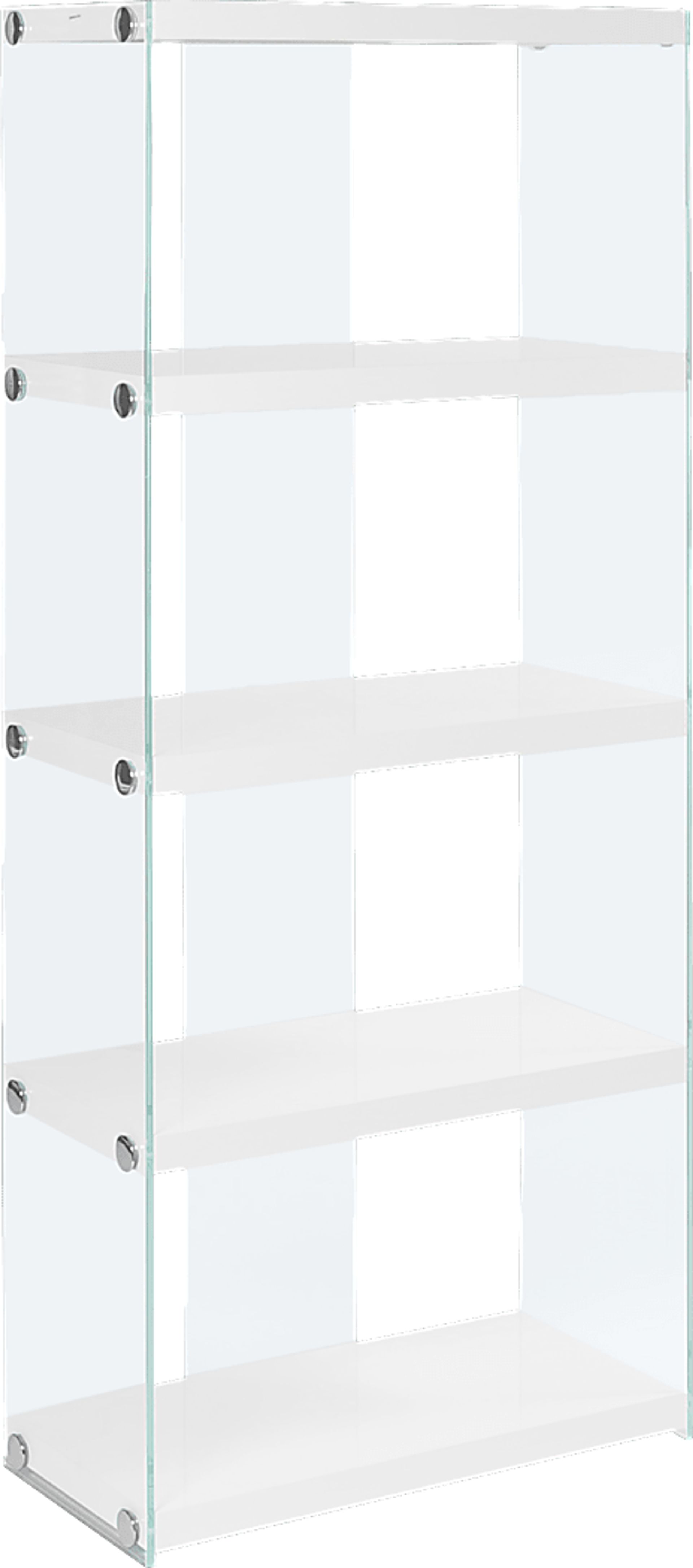 Mitchwin White Bookcase - Image 1