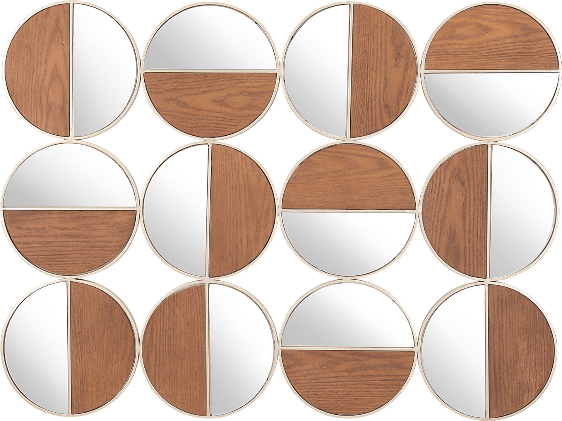 Mitney Gold Mirror - Image 1
