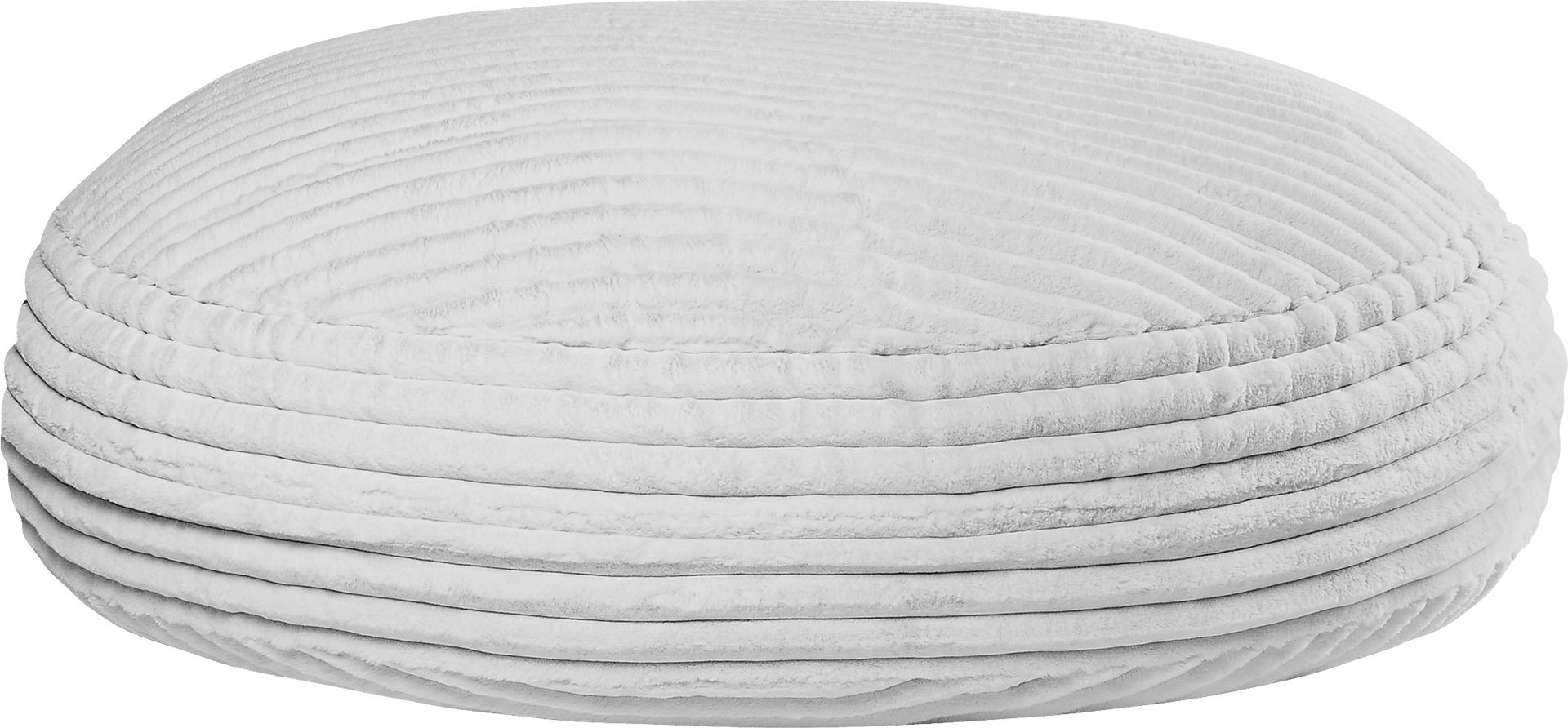 Mivio Gray Large Bean Bag Chair - Image 1