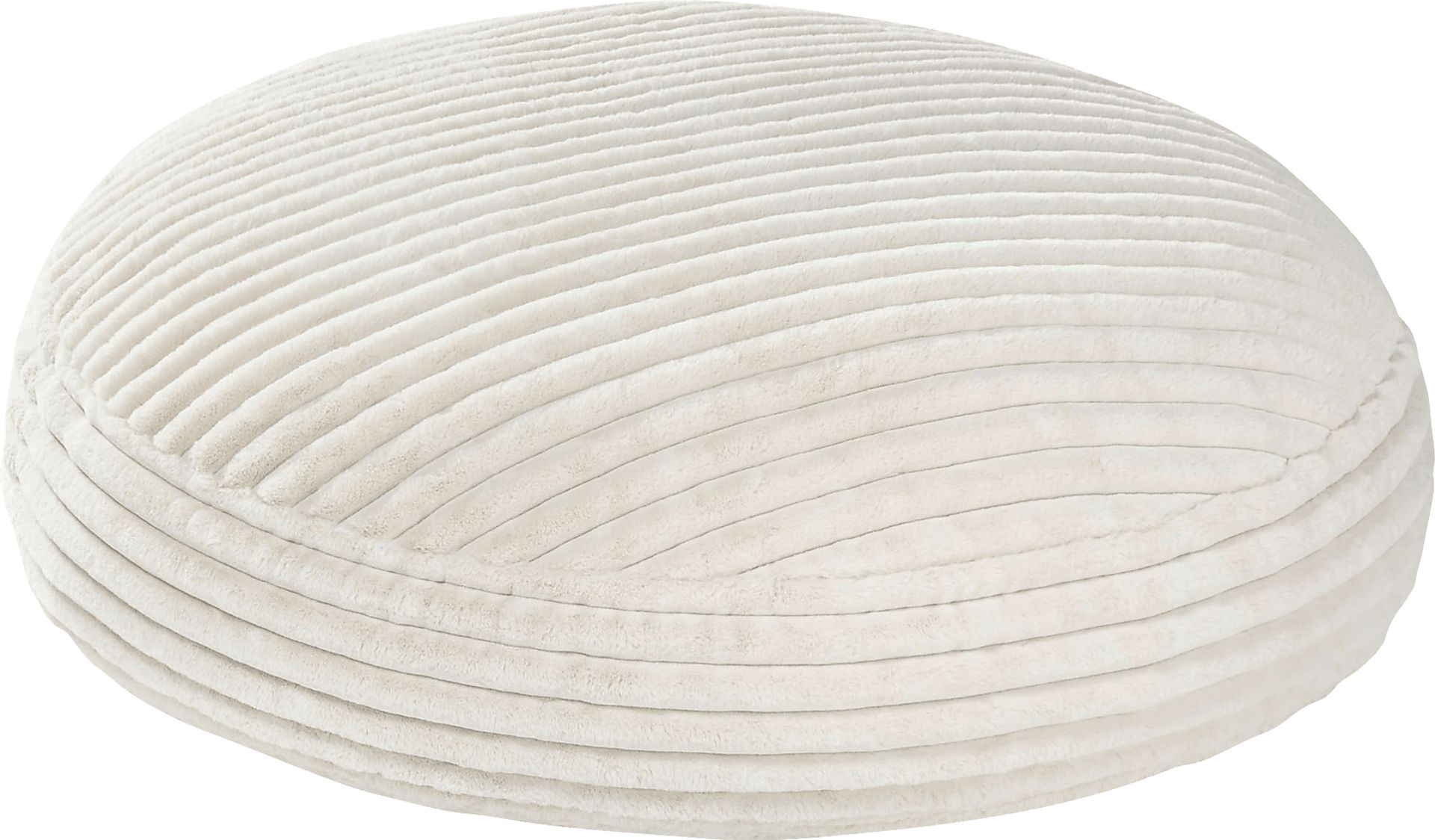 Mivio Ivory Large Bean Bag Chair - Image 1