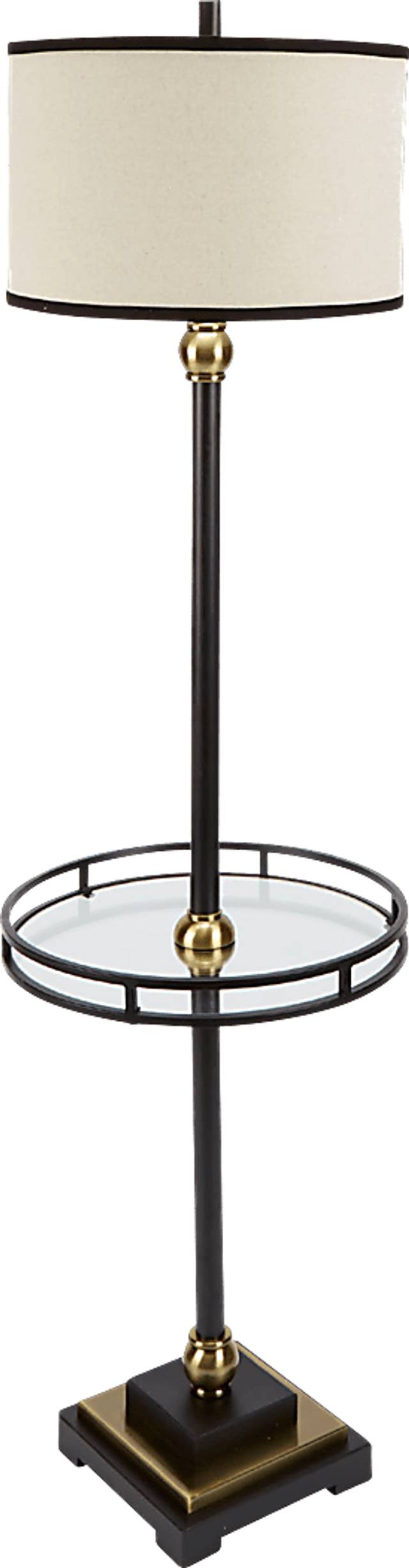 Mize Gold Floor Lamp - Thumbnail - Image 1