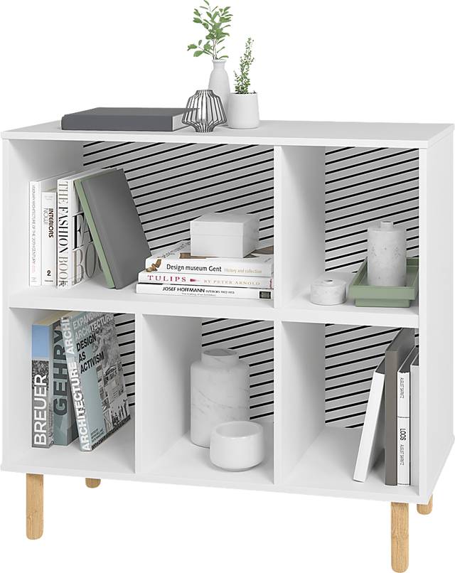 Mizeur I White Bookcase - Thumbnail - Image 3