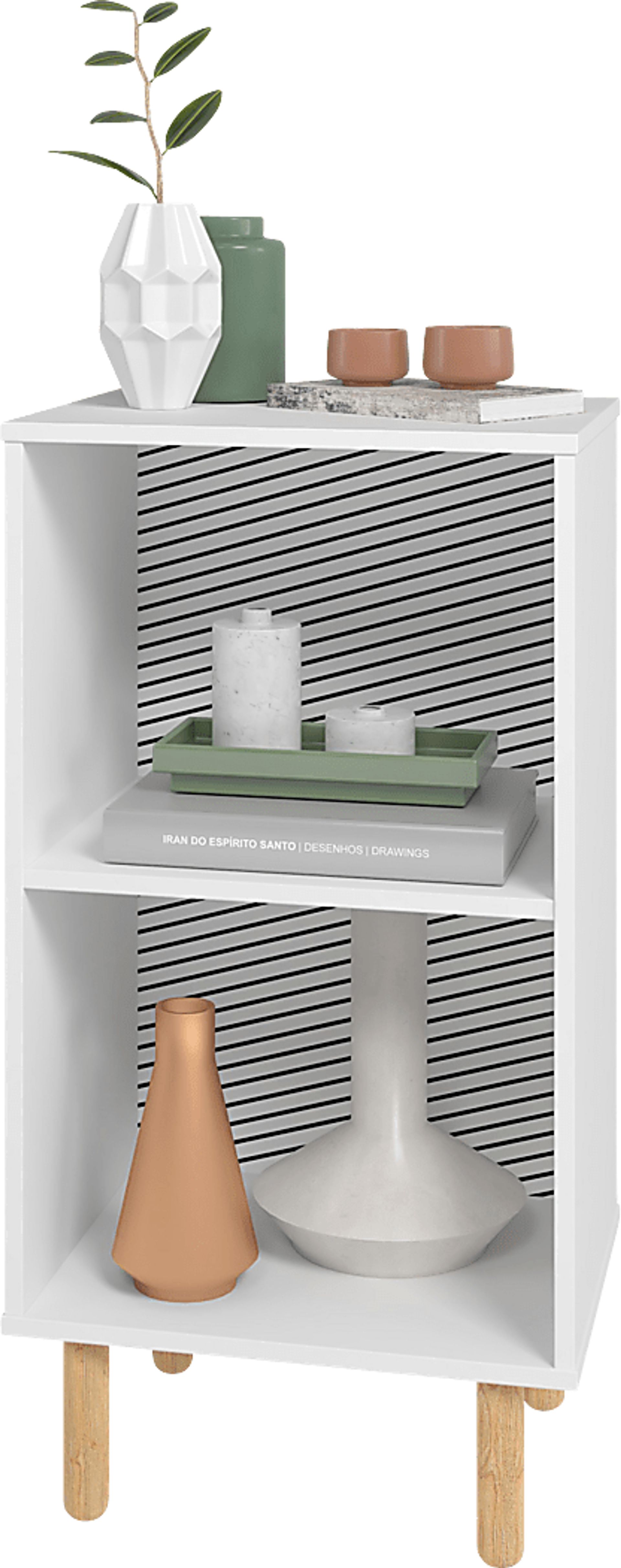 Mizeur II White Nightstand - Image 3