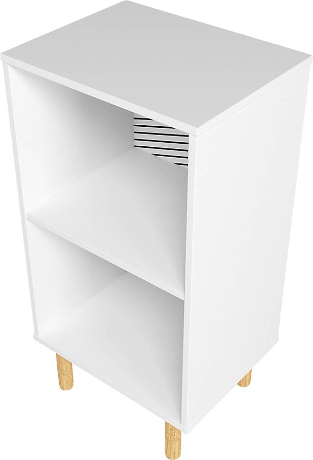 Mizeur II White Nightstand - Thumbnail - Image 7