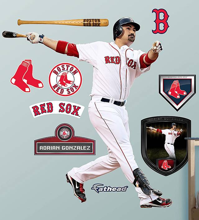 MLB Adrian Gonzalez Fathead Wall Decal - Thumbnail - Image 1